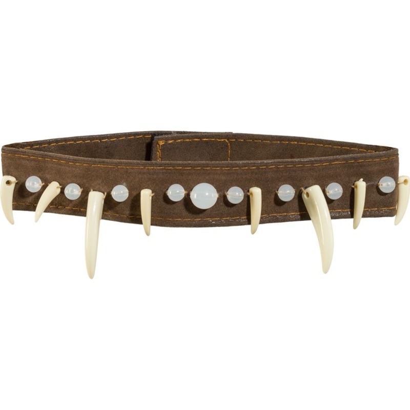 Caveman collar with bones