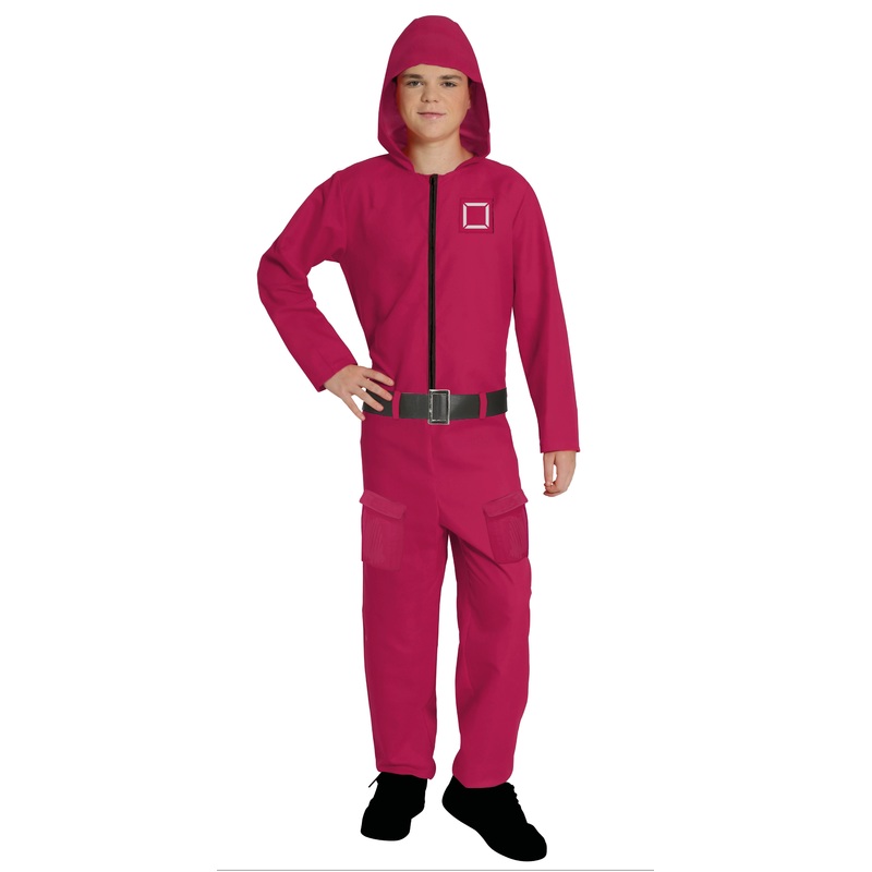 Death game overseer teenager costume