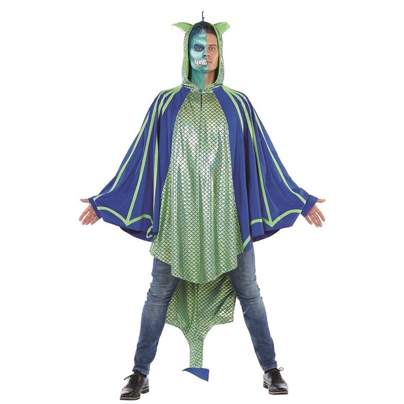 Dragon Dracus hooded cloak