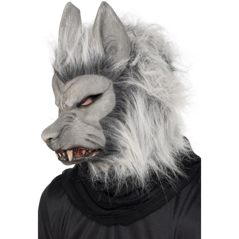 Horror mask hungry werewolf
