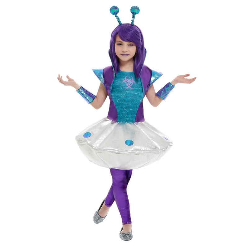 Intergalactic Alien Girl Costume S