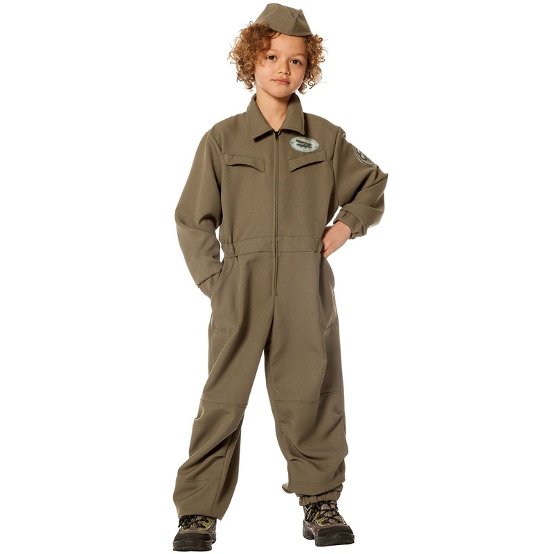 Jet pilot Julian kid costume 116