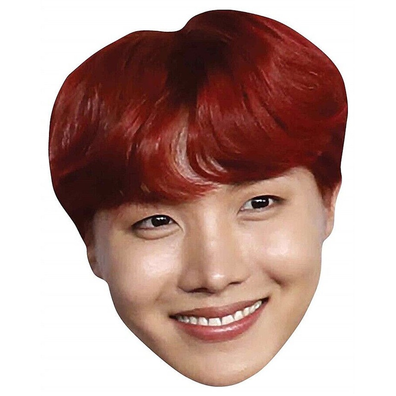 Jhope BTS Jung Hoseok cardboard mask