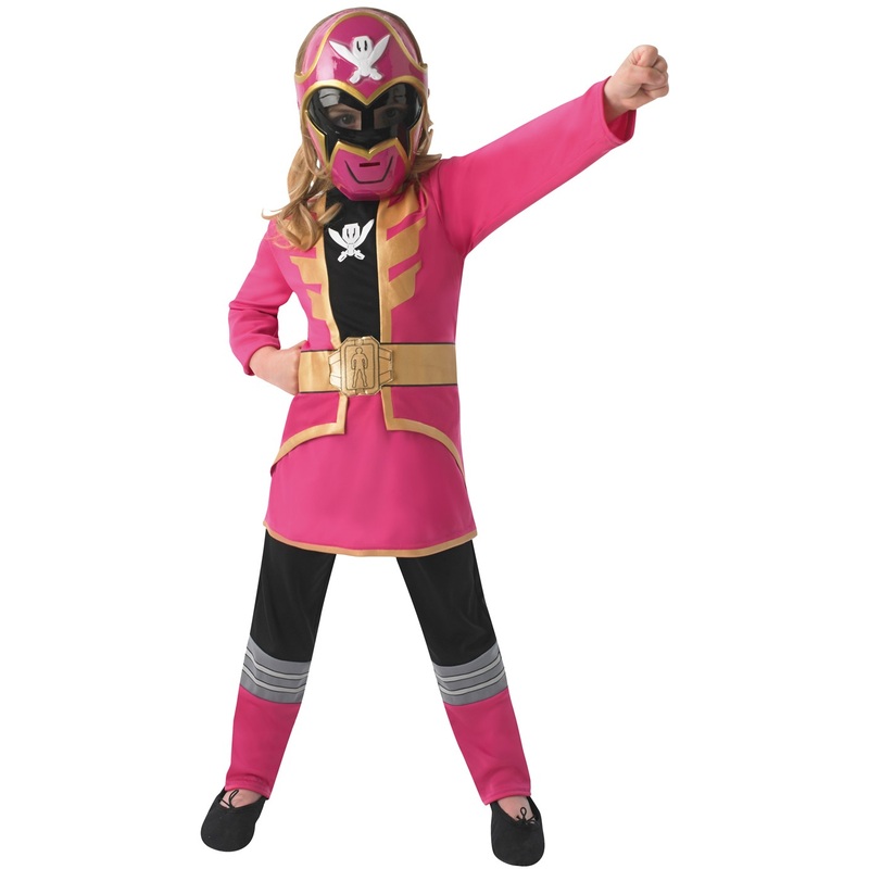Pink Power Ranger costume for girls S