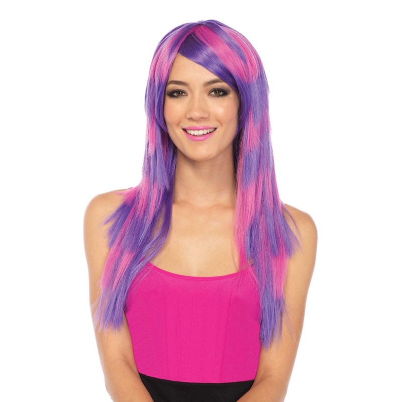 Pink-Violet Cheshire wig