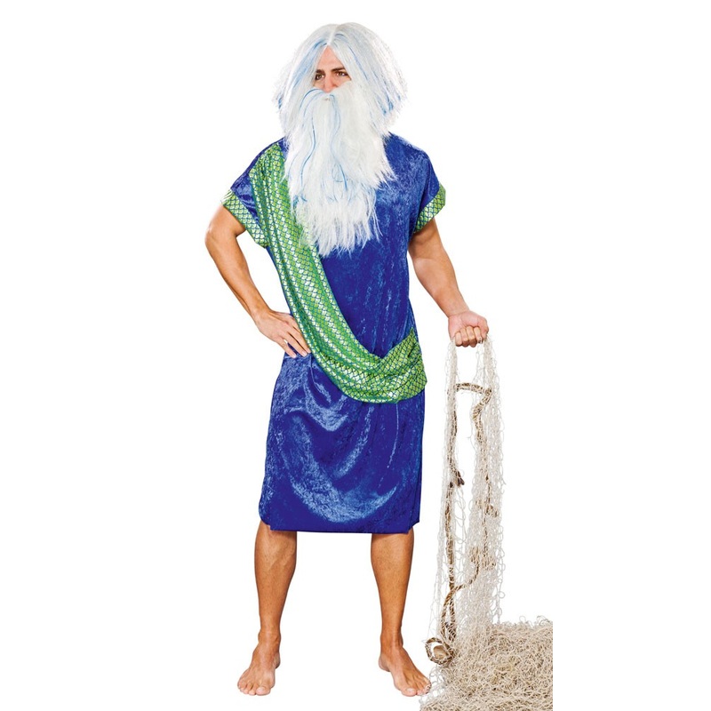 Poseidon god of the sea costume L