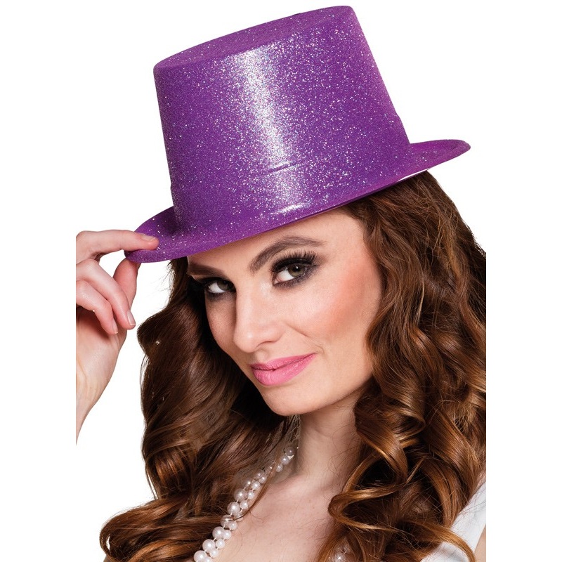 Purple party top hat