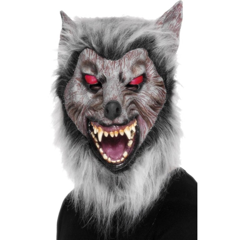 Scary wolf horror mask