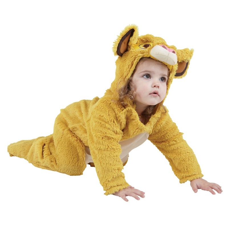Simba the lion king kids costume