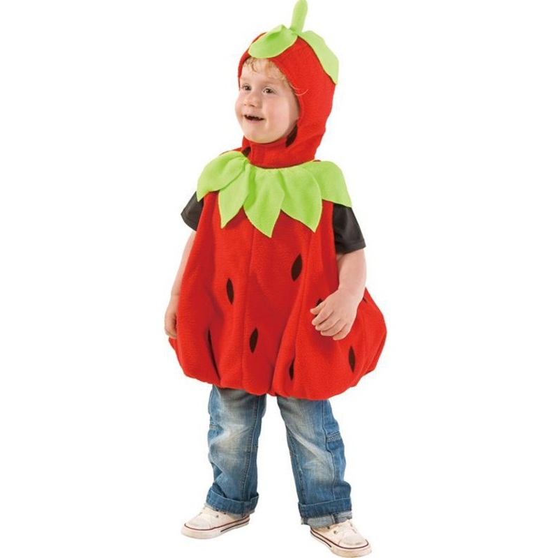 Sweet strawberry costume for kids