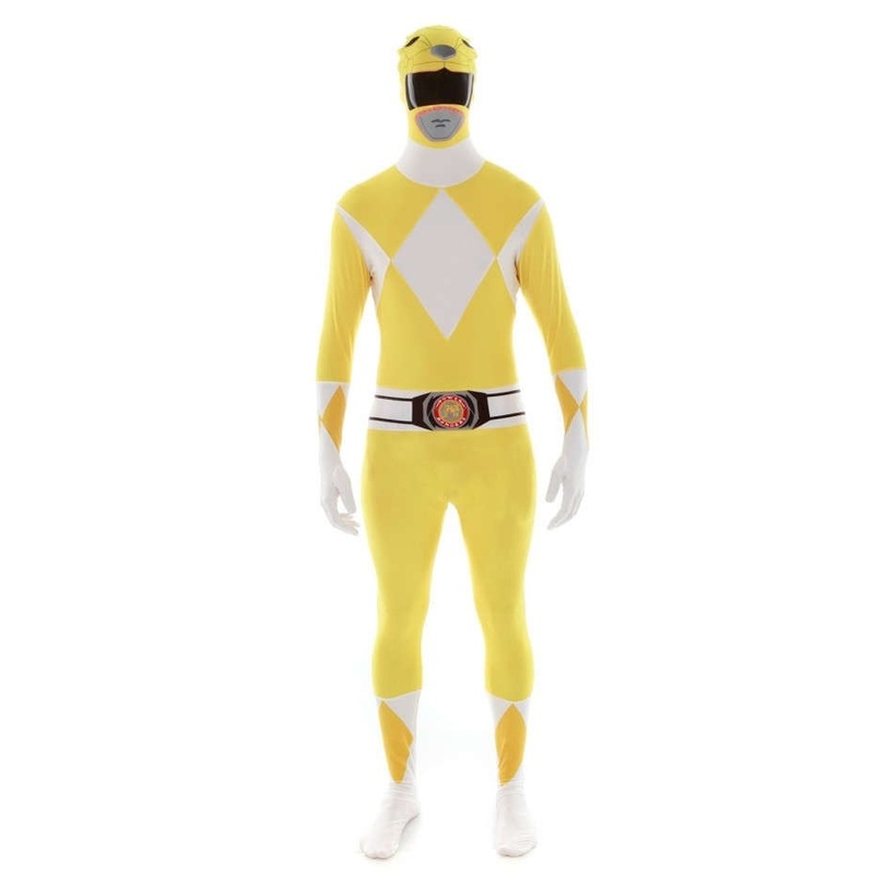 Ultimate Power Rangers Morphsuit yellow XS