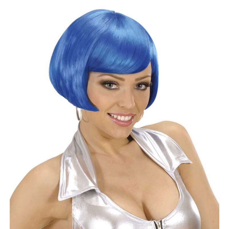 Wiebke Bob Wig In Blue