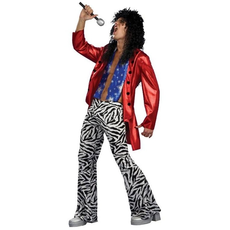 Ziggy 80s rock star men's costume