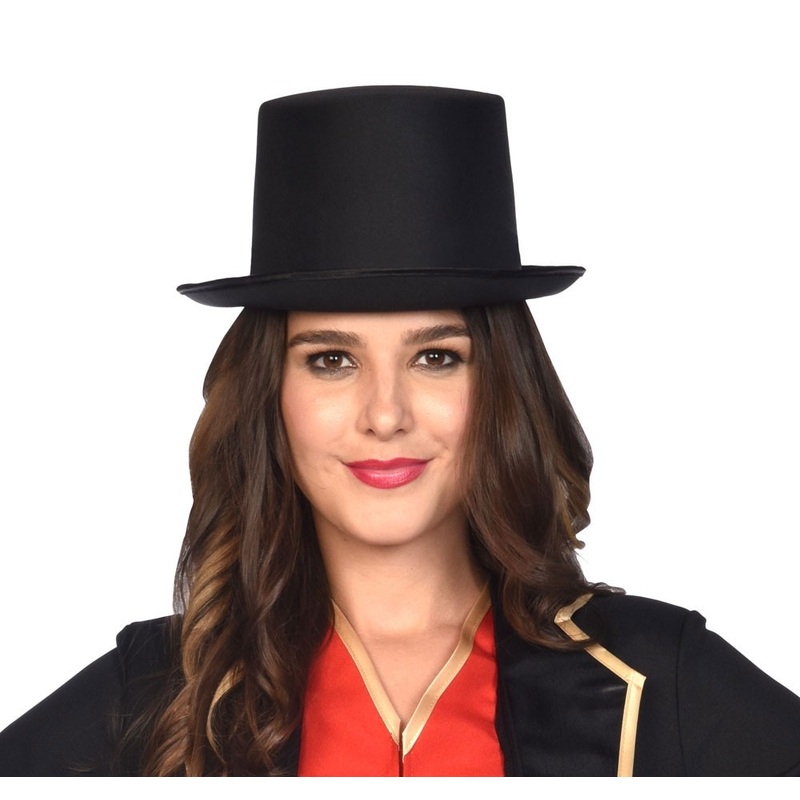 Black top hat for adults