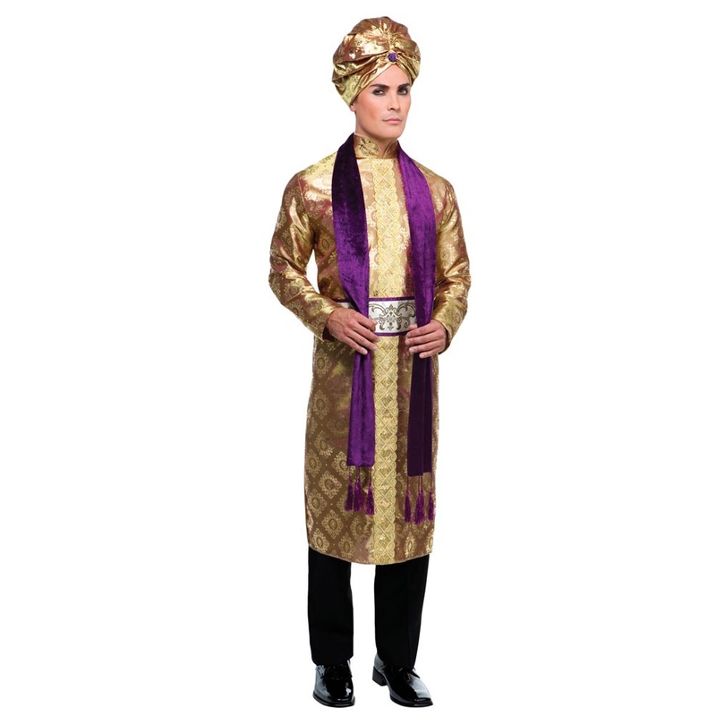 Bollywood king costume for a man