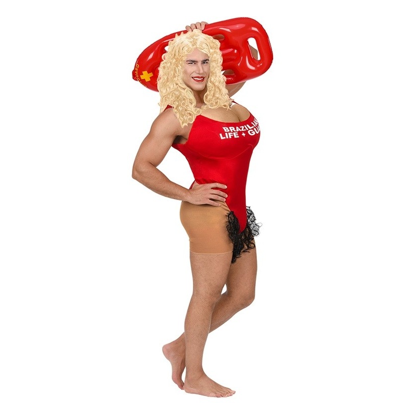 Brazilian lifeguard costume for men M-L