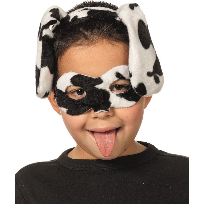 Children's dalmatian dog mask