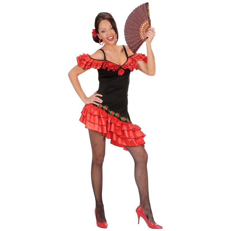 Flamenco dancer Carmen ladies costume S