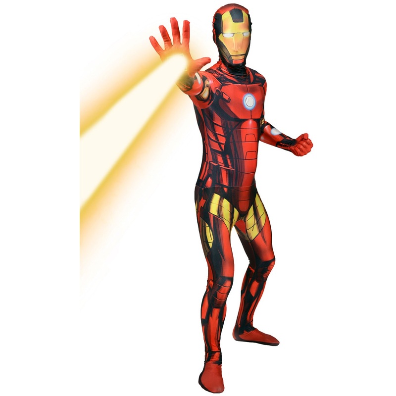 Iron Man superhero morphsuit S