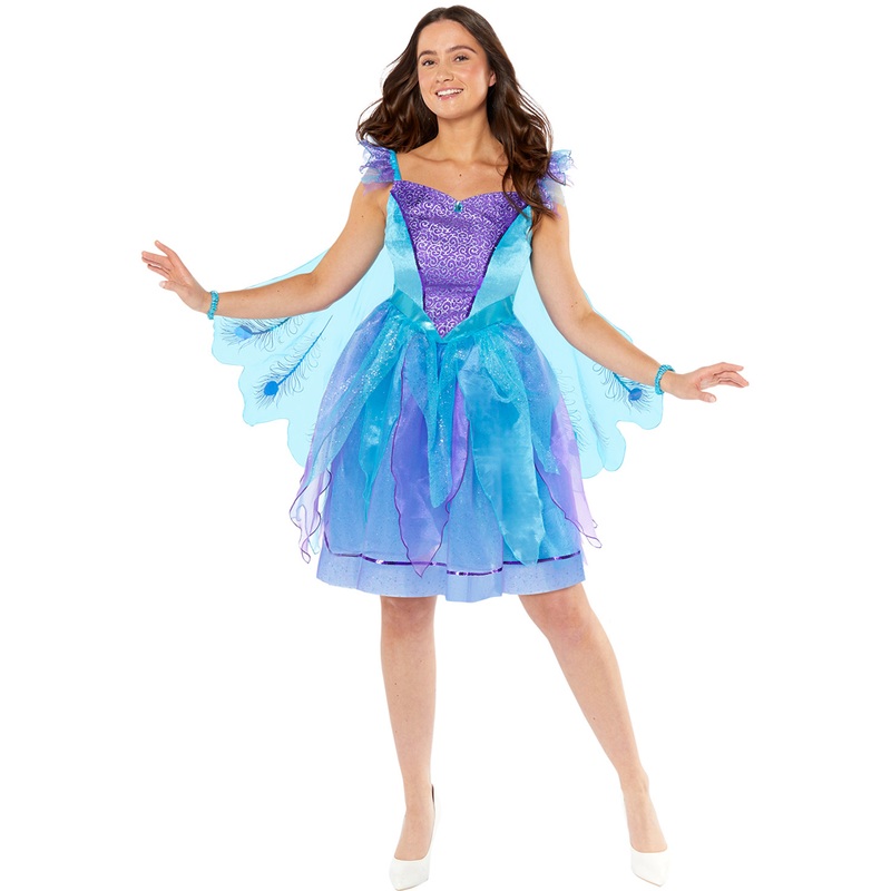 Magical peacock women's costume 34-36