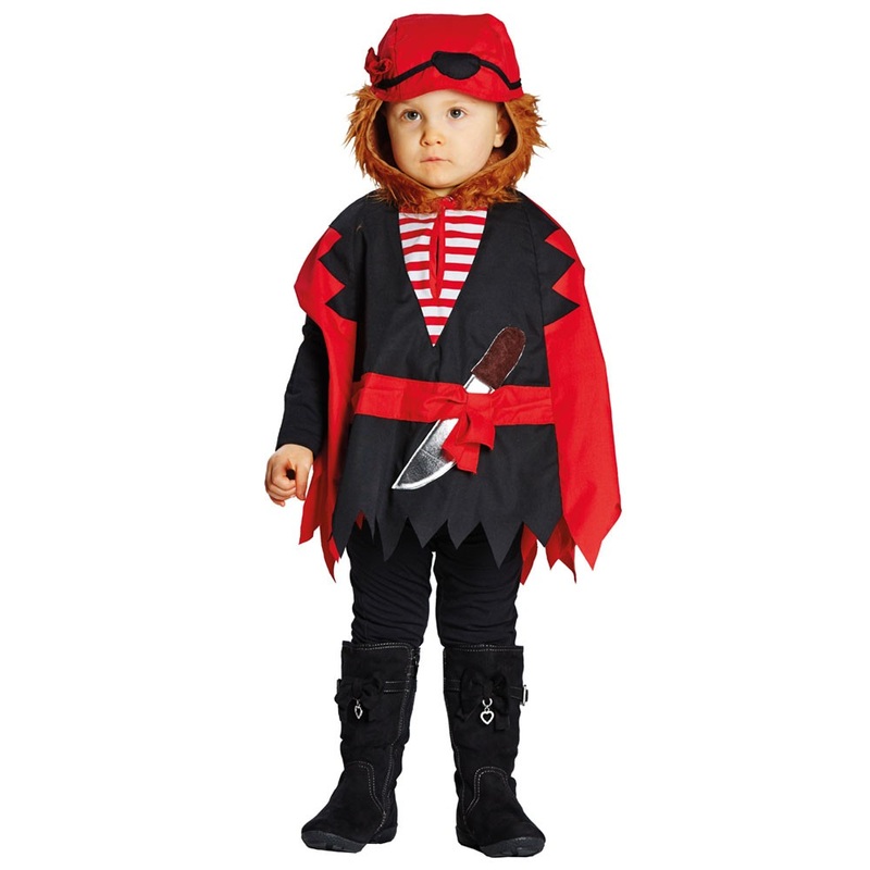 Mini pirate Pepe child costume 92