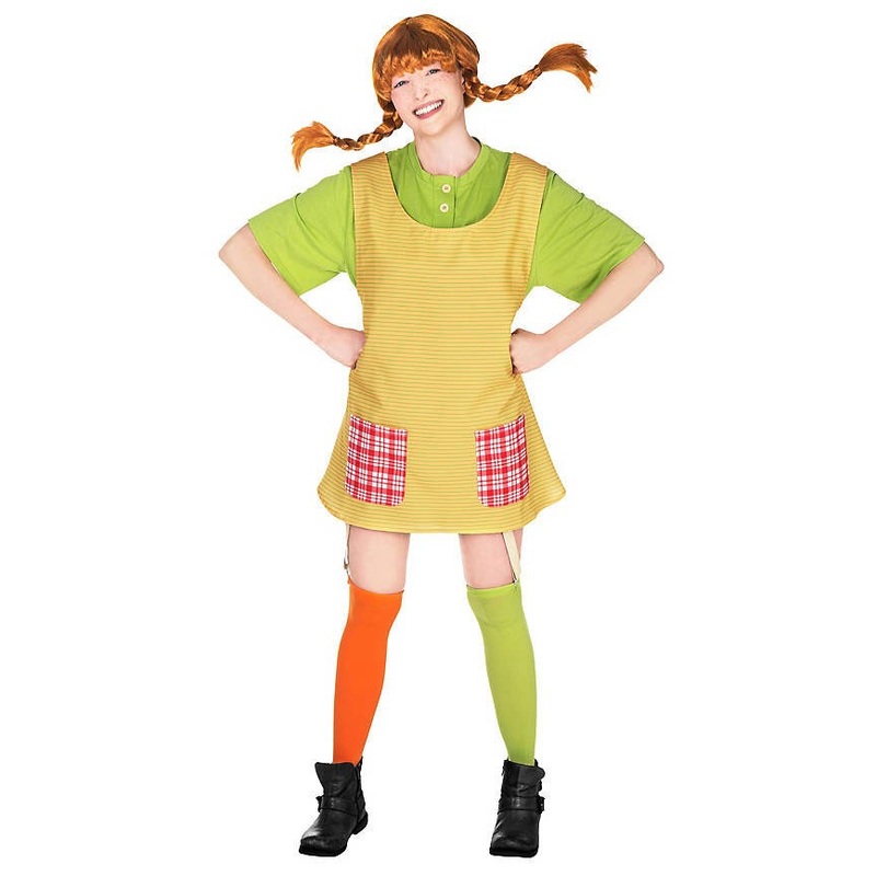 Pippi Longstocking costume for women S