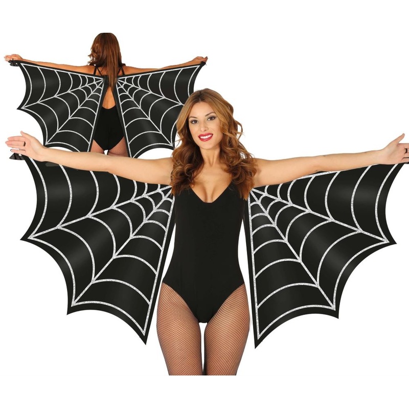 Spider wings with glitter 1.7m x 80cm