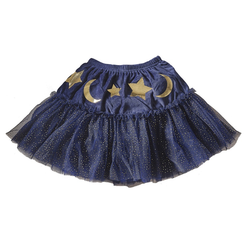 Star magic tutu for girls blue deluxe