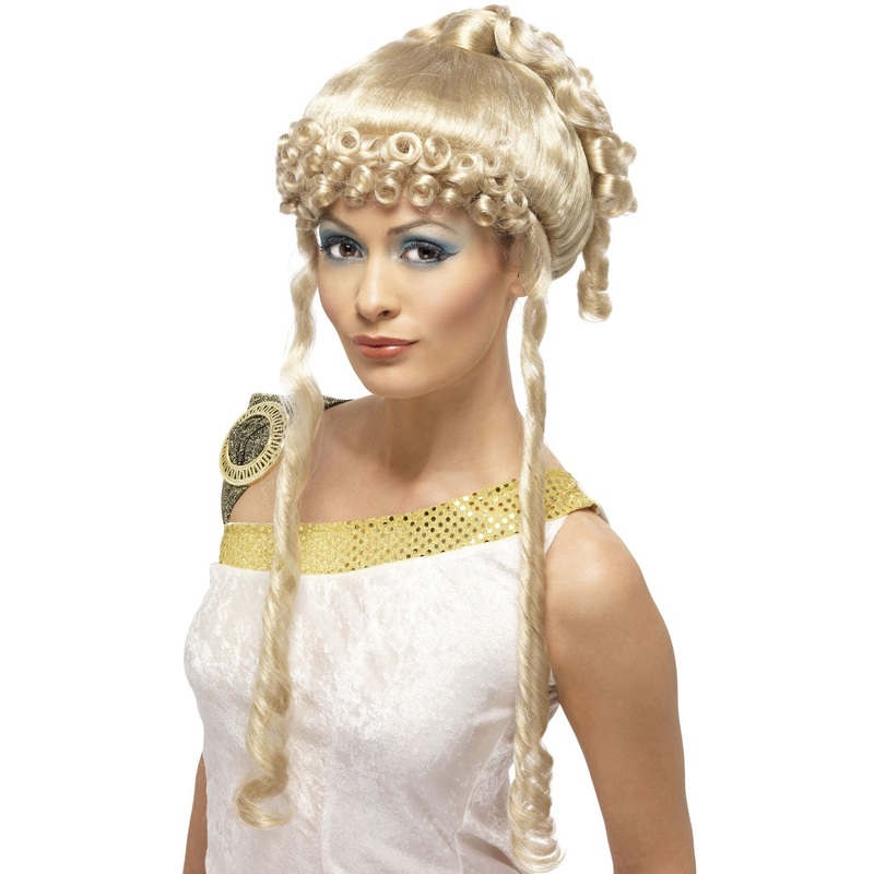 Trojan women wig blond