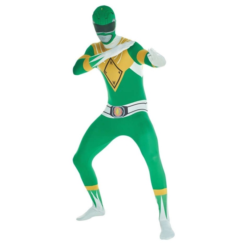 Ultimate Power Rangers Morphsuit green XS