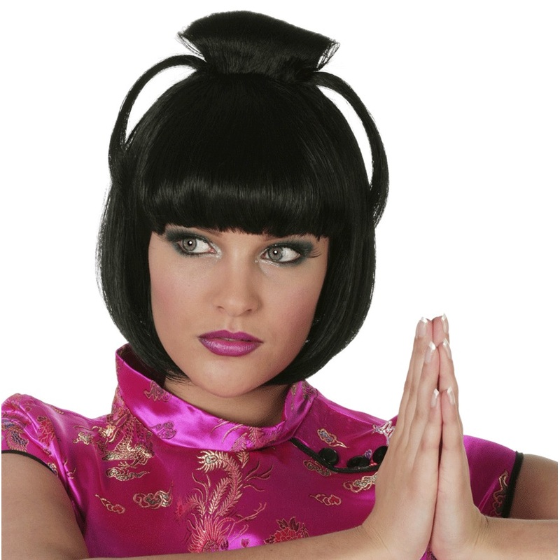 Asian geisha wig