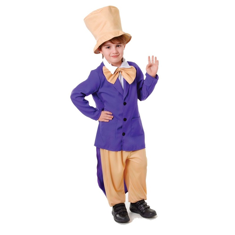 Billy Bonka Chocolate Factory Child Costume M