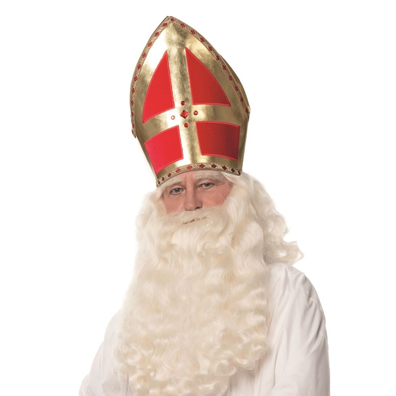 Bishop's Pope cap red and gold