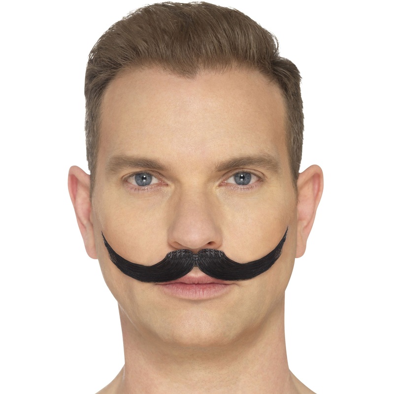 Black mustache Sir Hugo