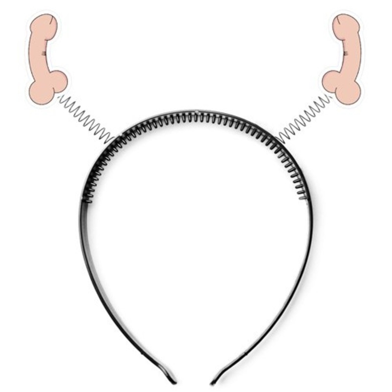 Crazy headband with penises