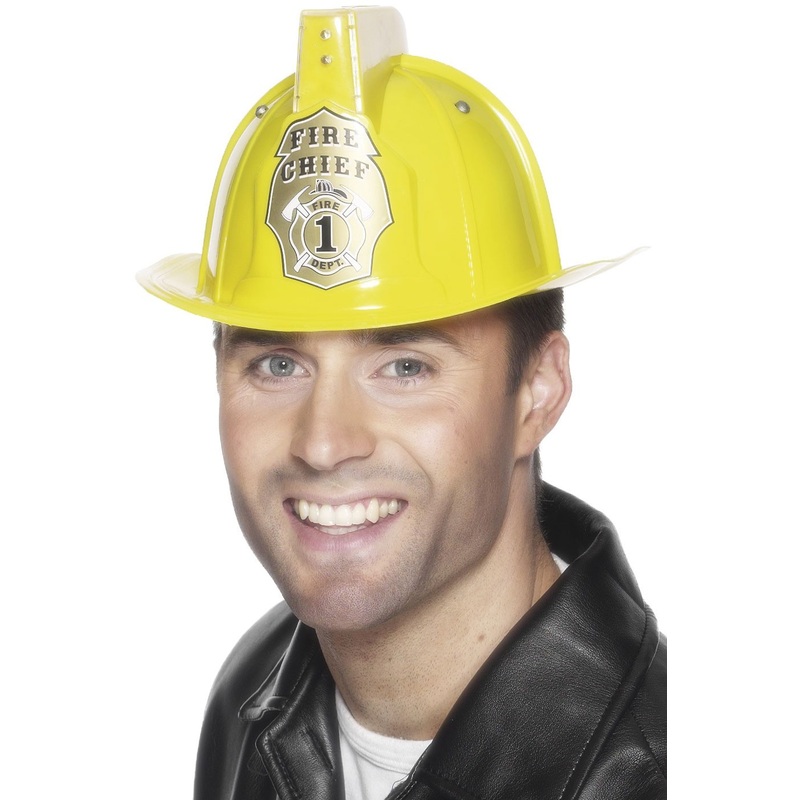 Flashing Fire Chief fire helmet