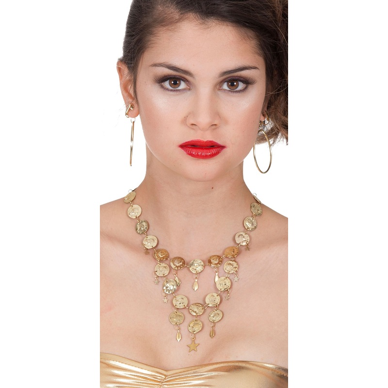 Golden gypsy jewelry set