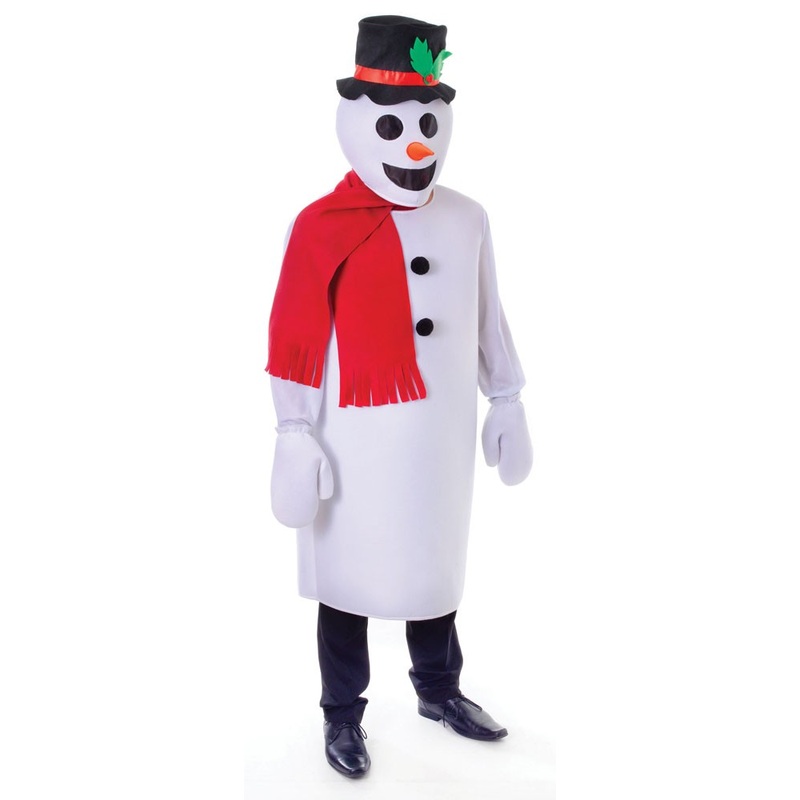 Hubi the snowman men's costume