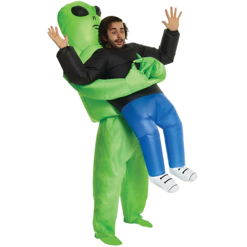 Inflatable alien attack costume