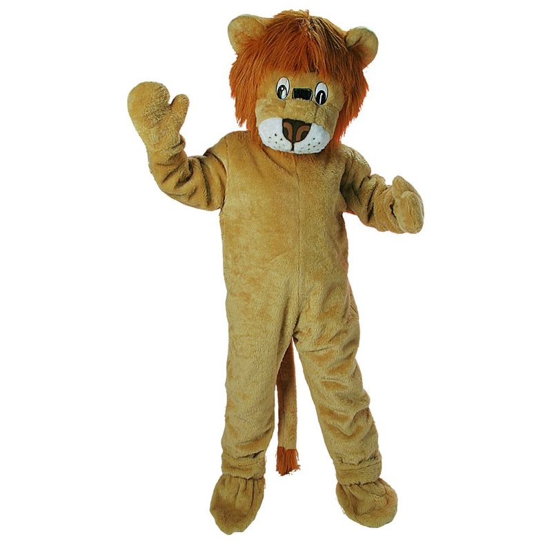 Kids lion mascot costume