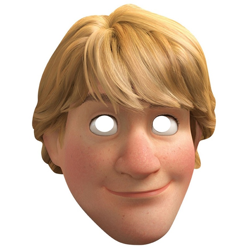 Kristoff Cardboard Mask Frozen