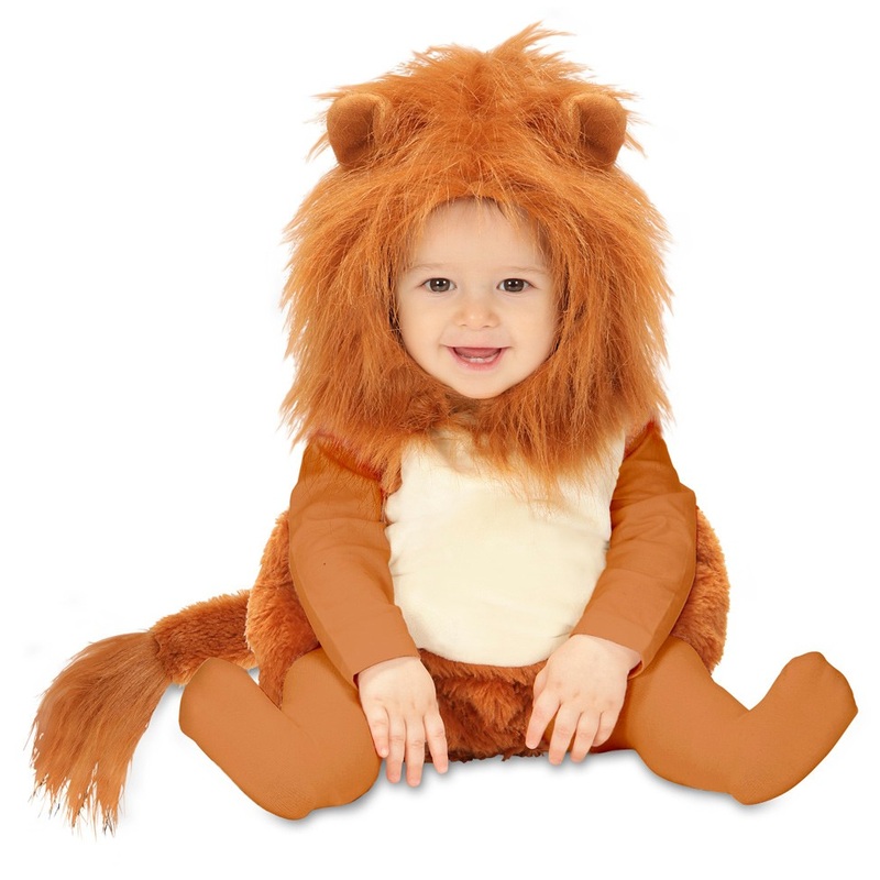 Leo lion plush overall for toddlers