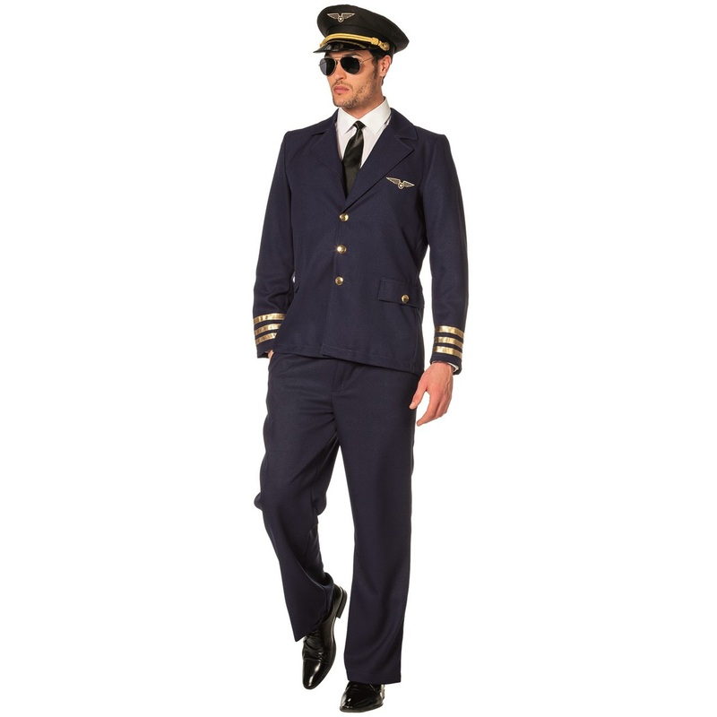 Pilot men's costume premium 48