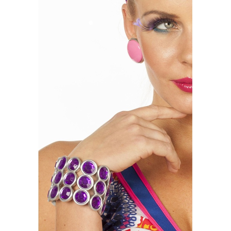 Purple Disco Fever bracelet