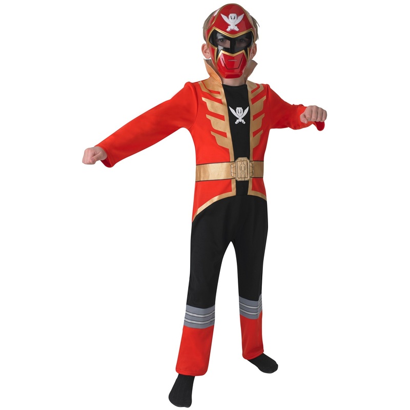 Red Rocko Power Ranger kids costume S