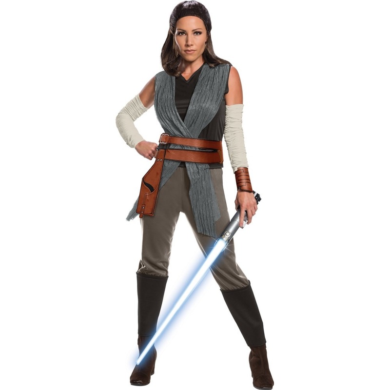 Star Wars Rey fighter ladies costume S