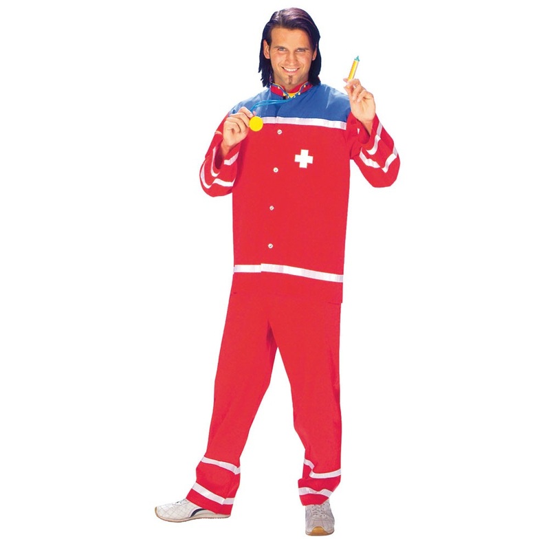 Ambulance doctor Lars men's costume 50-52