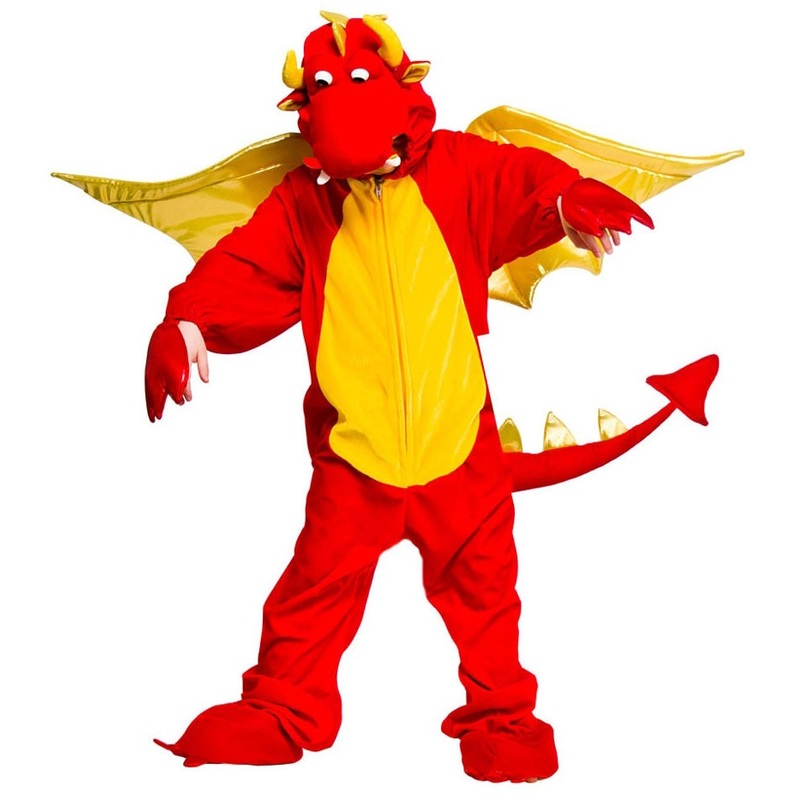 Dragon fireball costume for children S
