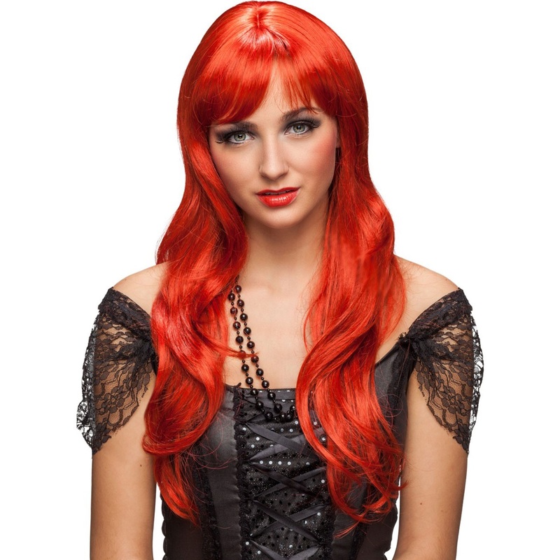 Fiery Jenni long hair wig
