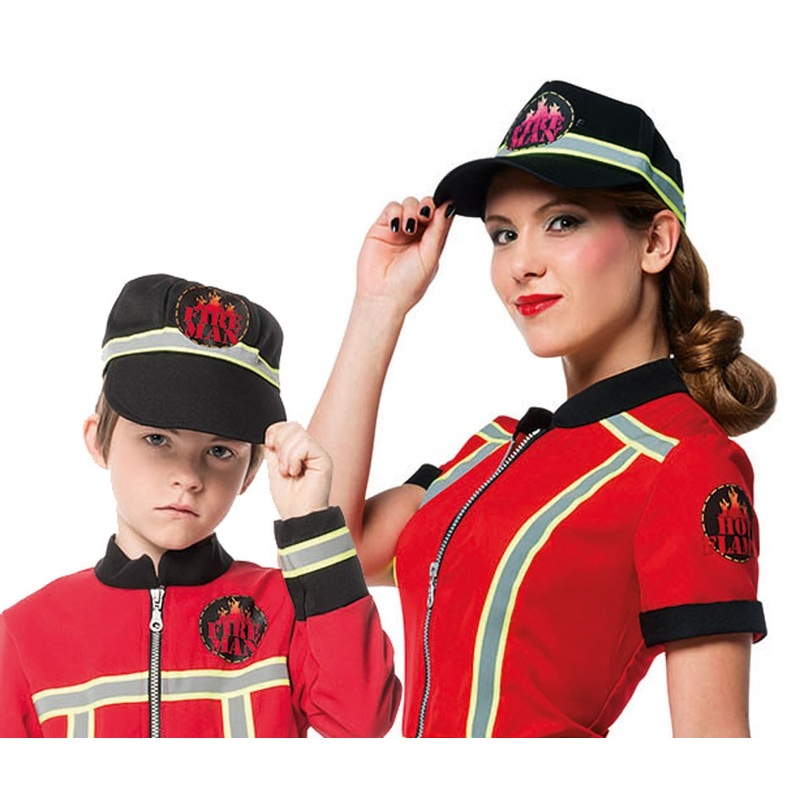 Fire man hat fire department